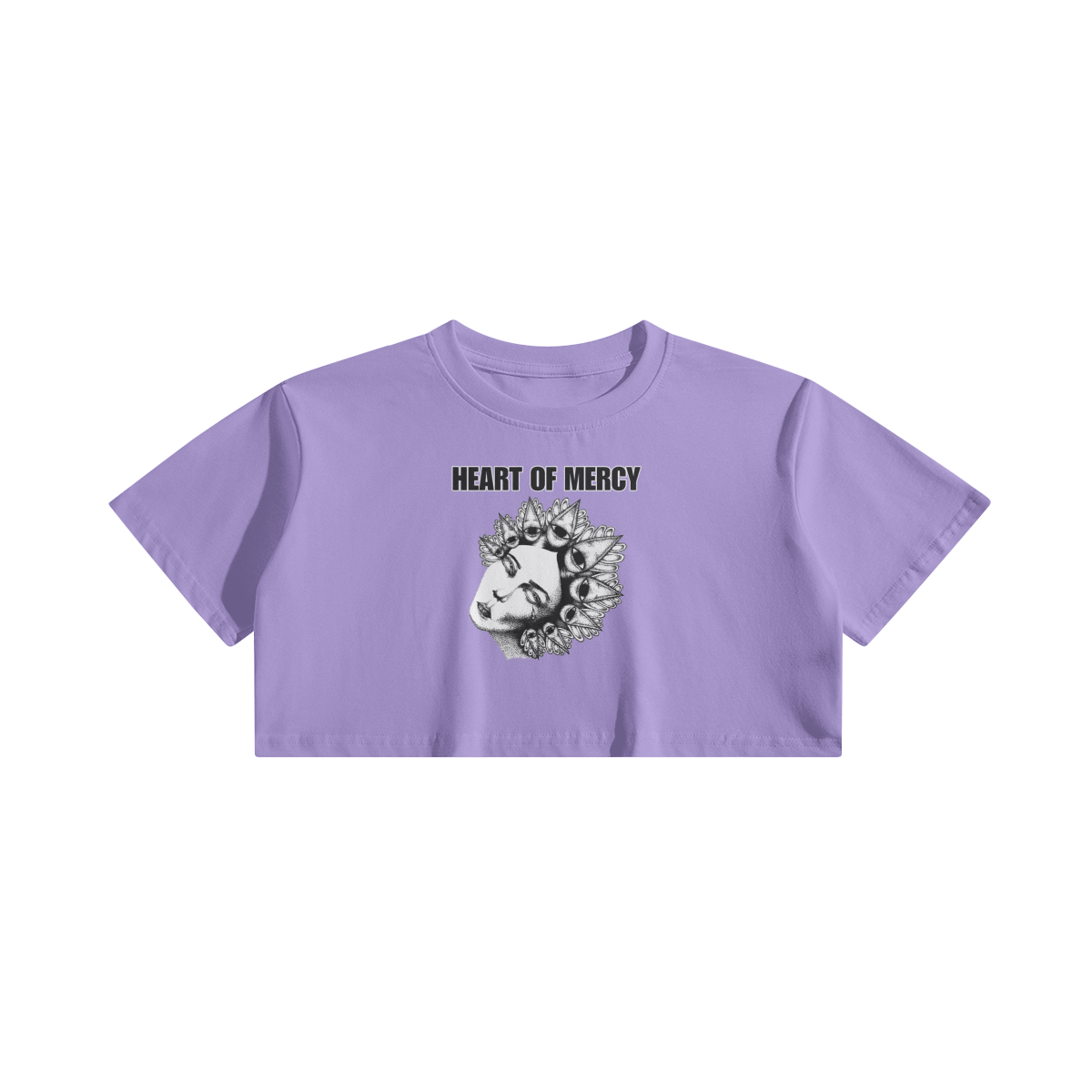 VORTEX OF VANITY Cropped Graphic tee