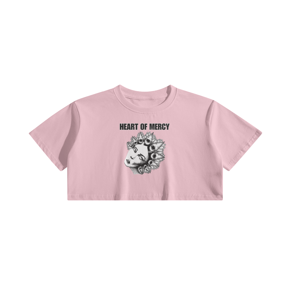 VORTEX OF VANITY Cropped Graphic tee