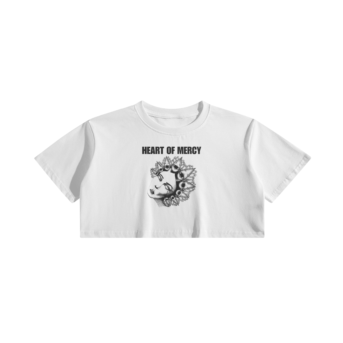 VORTEX OF VANITY Cropped Graphic tee