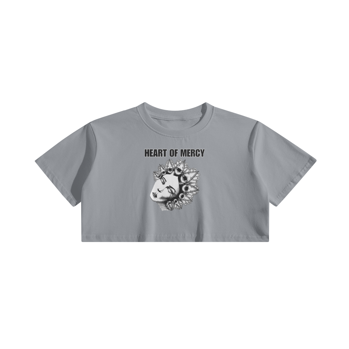 VORTEX OF VANITY Cropped Graphic tee
