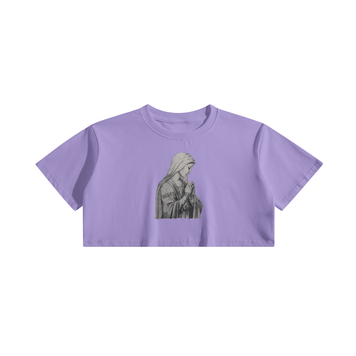 SUBMERGED GRACE Cropped Graphic tee