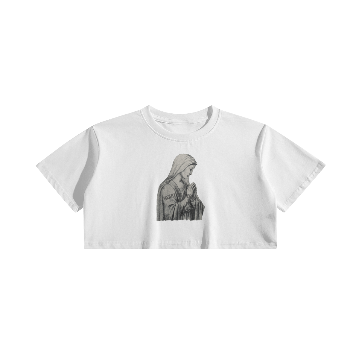 SUBMERGED GRACE Cropped Graphic tee