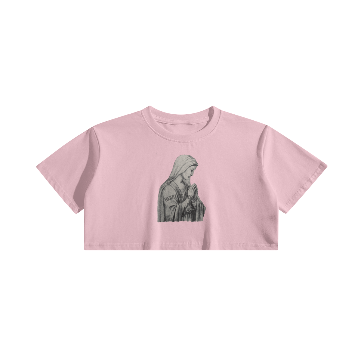 SUBMERGED GRACE Cropped Graphic tee