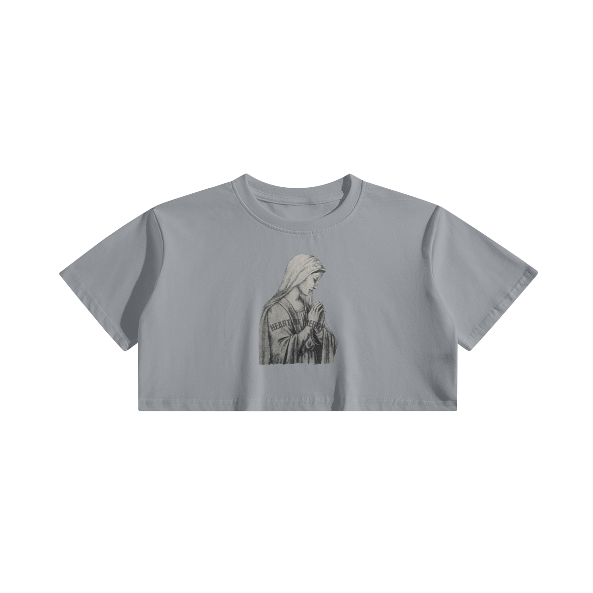 SUBMERGED GRACE Cropped Graphic tee