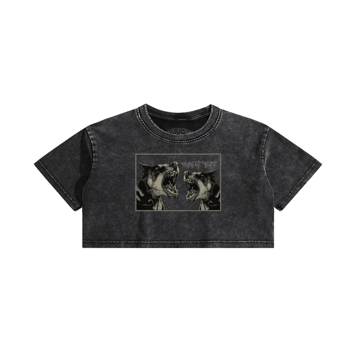 GRIM Cropped Graphic tee