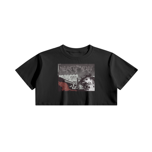 ALLEYS UNLEASHED Cropped Graphic tee