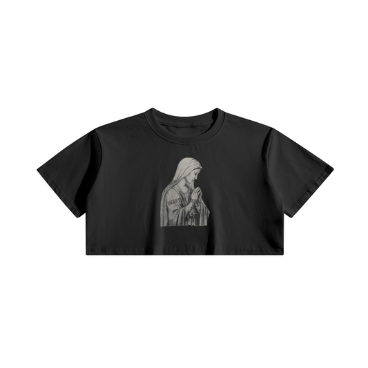 SUBMERGED GRACE Cropped Graphic tee